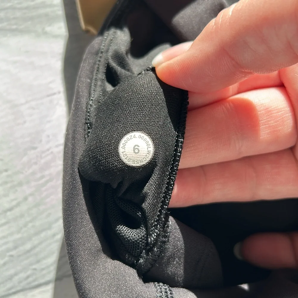 Lululemon Wunder Train Long Line *Med Support C/D Cup Size‎ 6 Black